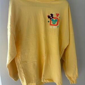 Disney Yellow Graphic Sweatshirt